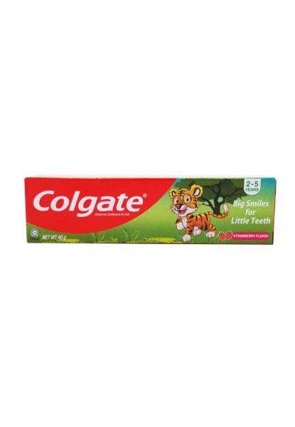 圖片 Colgate 高露潔 2 - 5 歲兒童牙膏 士多啤梨味40g