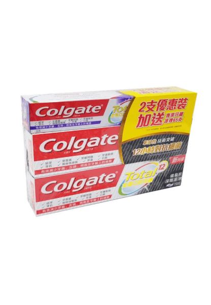 Picture of Colgate 高露潔 備長炭深層潔淨牙膏孖裝 附專業牙齦護理牙膏