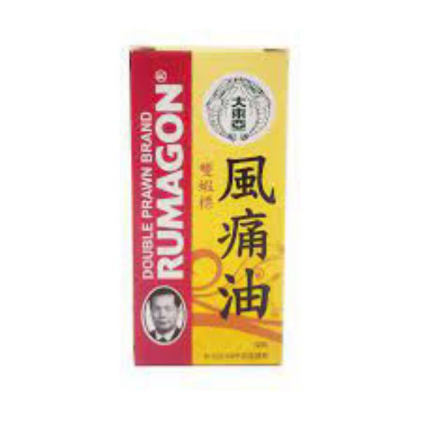 圖片 Double Prawn Brand ⼤東亞雙蝦標風痛油 28 ml