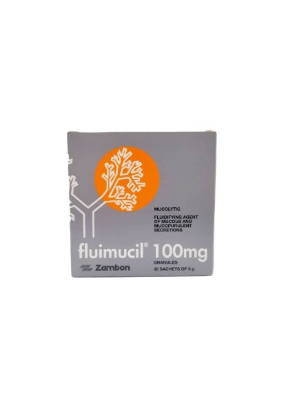Picture of Fluimucil 橙樹化痰素 100 mg 30 包