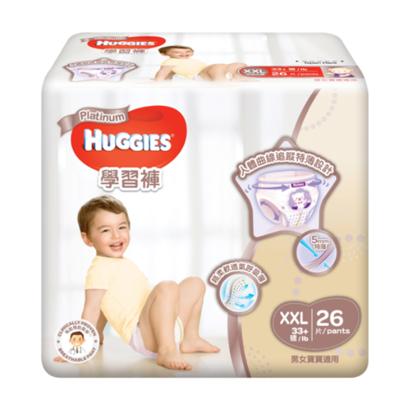 Picture of Huggies® 好奇 鉑⾦裝紙尿⽚ 加加⼤碼 26 ⽚