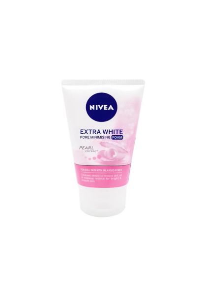 圖片 Nivea 妮維雅 淨白晶瑩潔面泡沫 100g