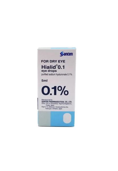 Picture of Santen Hialid® 0.1 eye drops  5 ml
