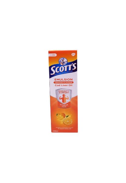 圖片 Scott's 司各脫鰵魚肝油 鮮橙味配方 400ml